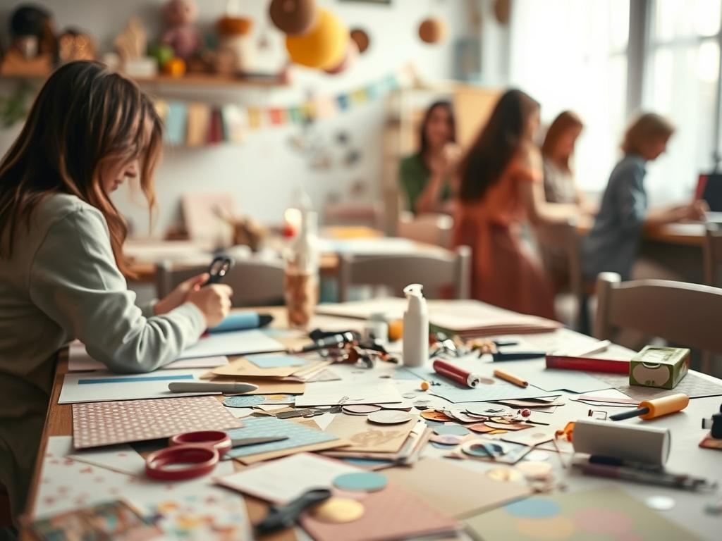 Atelier scrapbooking